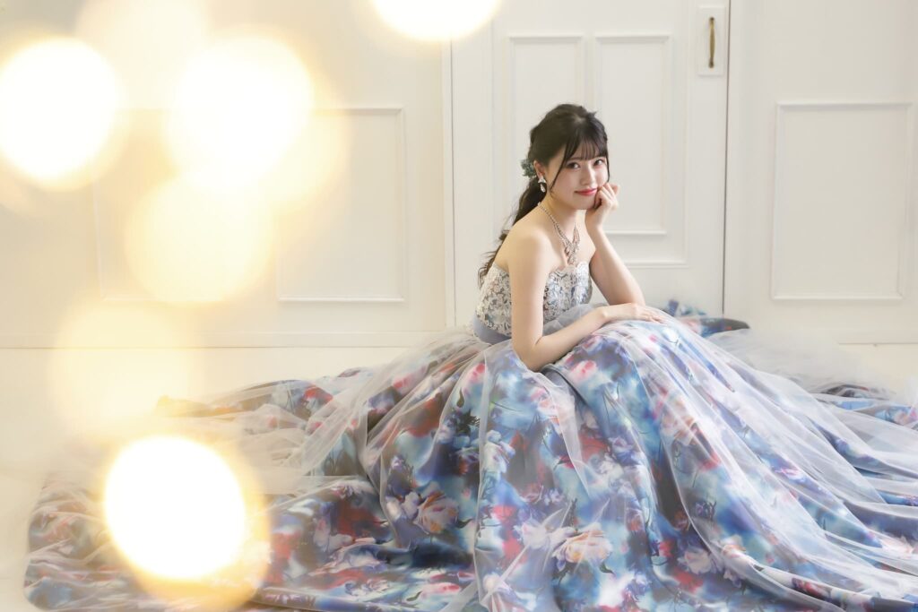 振袖前撮り(成人式)木津川市・精華町・京田辺市_フォトスタジオワタナベ(渡辺写真館)京都木津川店_振袖レンタル_撮影_ドレス写真