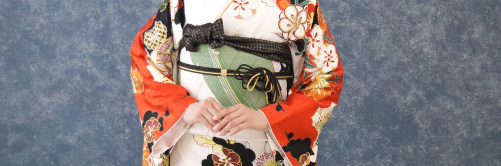 振袖レンタル(成人式)木津川市・精華町・京田辺市_フォトスタジオワタナベ(渡辺写真館)京都木津川店_帯アップ写真